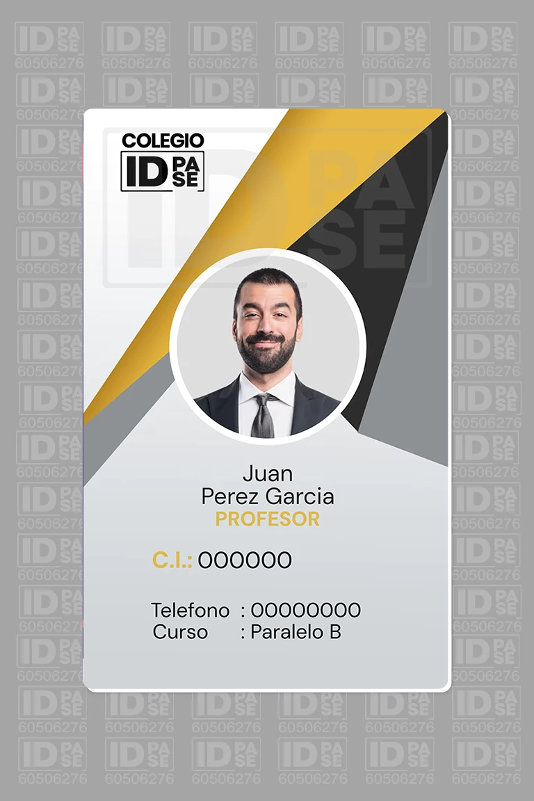 Tarjeta en PVC